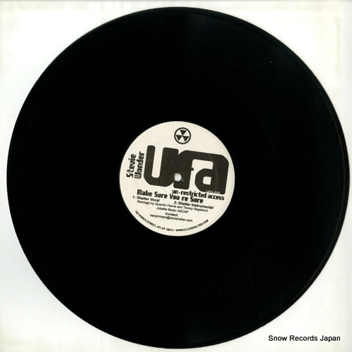WONDER, STEVIE make sure you're sure URA-008