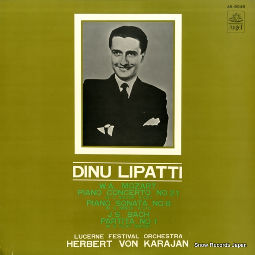 LIPATTI, DINU mozart; piano concerto no.21 AB.8048