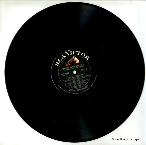 MELACHRINO STRINGS AND ORCHESTRA, THE something to remember you by LSP-3398