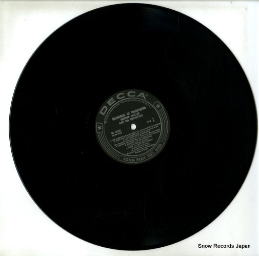 MULLER, WERNER memories of heidelberg DL8635