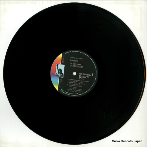 BAKER, CHET, AND ART PEPPER playboys LLR-8884