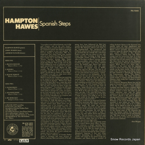 HAWES, HAMPTON spanish steps PA-7044