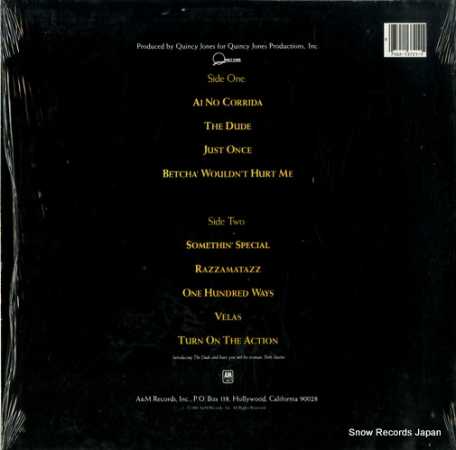 JONES, QUINCY the dude SP-3721