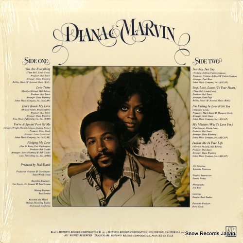 ROSS, DIANA, AND MARVIN GAYE diana & marvin M6-803S1