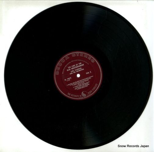 STORDAHL, AXEL, AND HIS ORCHESTRA the lure of the blue mediterranean DL79073