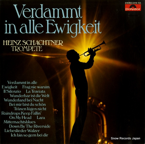 SCHACHTNER, HEINZ verdammt in alle ewigkeit 2416155