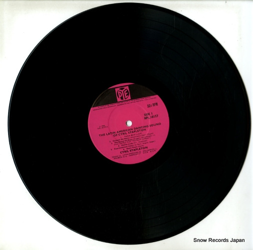 STAPLETON, CYRIL the latin american dancing sound of cyril stapleton NPL18157