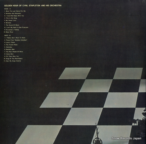 STAPLETON, CYRIL, AND HIS ORCHESTRA golden hour GH-14-Y