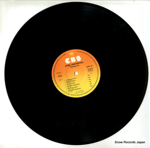 VASORI, PATRICK / CARAVELLI april orchestra vol.31 / claviers electroniques APR31