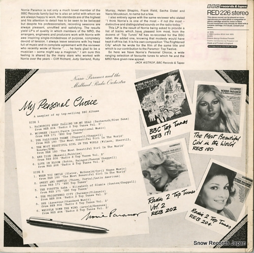 PARAMOR, NORRIE my personal choice RED226