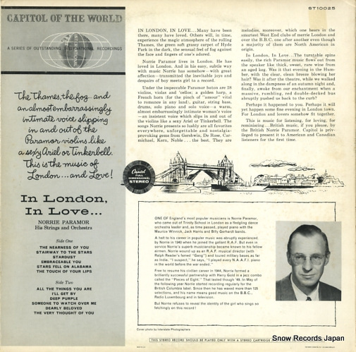 PARAMOR, NORRIE in london, in love... ST10025