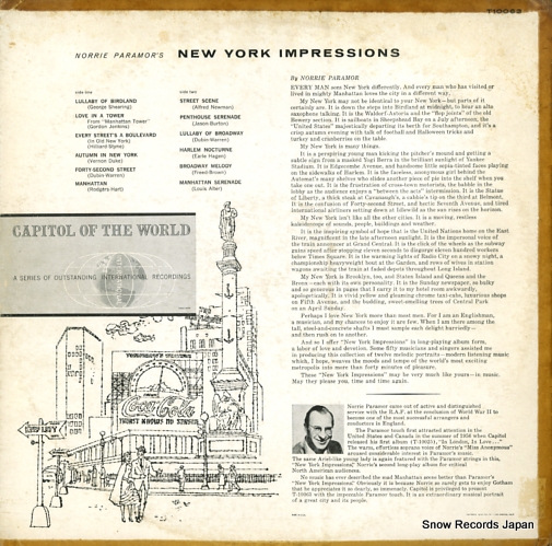 PARAMOR, NORRIE new york impressions T10063