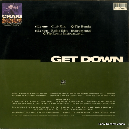 MACK, CRAIG get down remix 78612-79022-1