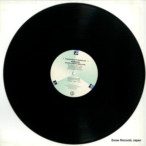 FRANKIE GOES TO HOLLYWOOD warriors (twelve wild disciple mix) 12ZTAS25