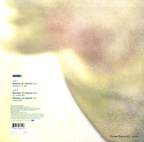 OLDFIELD, MIKE women of ireland (the remixes) WEA093T