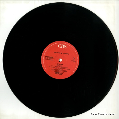 SPAGNA call me CBS6502796