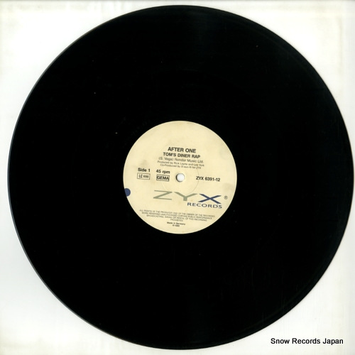 AFTER ONE tom's diner rap ZYX6391-12