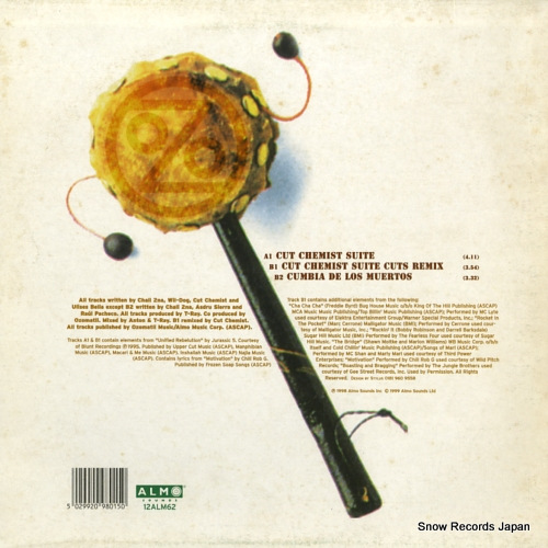 OZOMATLI cut chemist suite 12ALM62