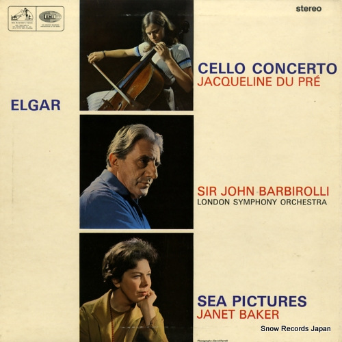 BARBIROLLI, JOHN elgar; cello concerto / sea pictures ASD655