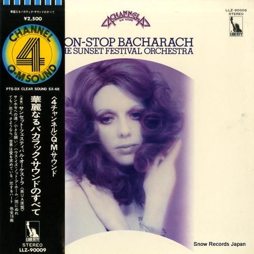 SUNSET FESTIVAL ORCHESTRA, THE non-stop bacharach LLZ-90009