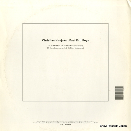 NAUJOKS, CHRISTIAN east end boys DIALREC47