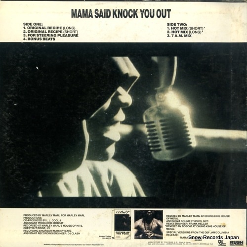 LL COOL J mama said knock you out MR-078
