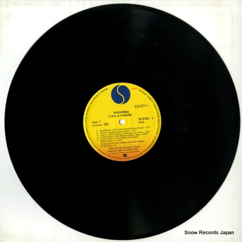 MADONNA like a virgin 925157-1