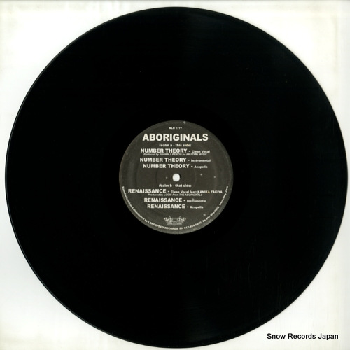 ABORIGINALS number theory renaissance MLR1777