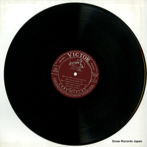 MUNCH, CHARLES debussy; la mer / ibert; ports of call RA-2123