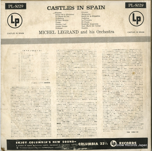 LEGRAND, MICHEL castles in spain PL-5029