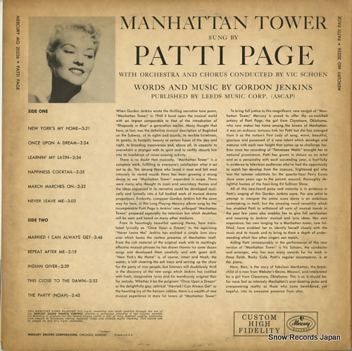 PAGE, PATTI manhattan tower MG-20226