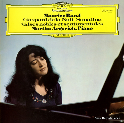 ARGERICH, MARTHA ravel; gaspard de la nuit MG2501