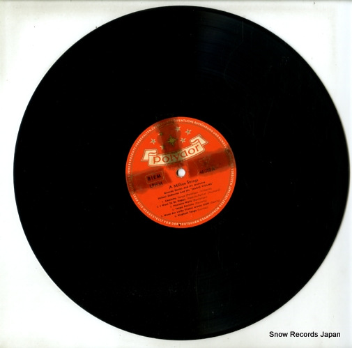 SANTOS, RICARDO / HELMUT ZACHARIAS a million strings 46012LPHM