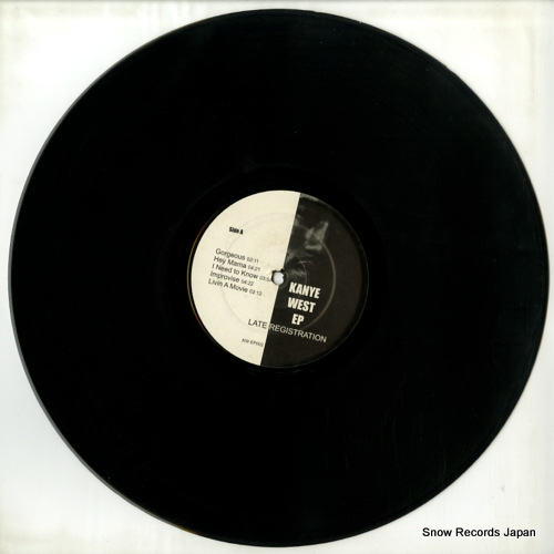 WEST, KANYE late regostration KWEP002