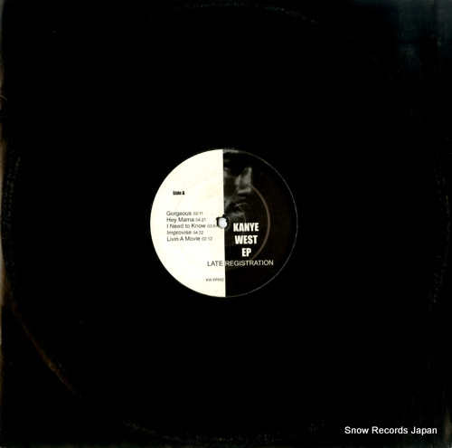 WEST, KANYE late regostration KWEP002