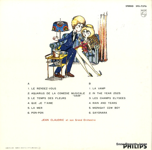 CLAUDRIC, JEAN i love claudric SFX-7376