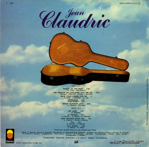 CLAUDRIC, JEAN music from the sky 310016