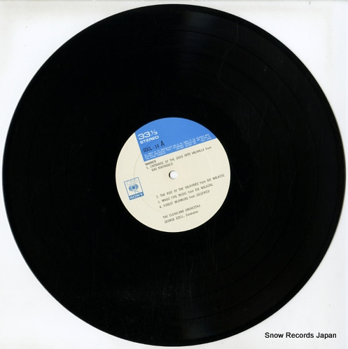 SZELL, GEORGE wagner; entrance of the gods SOCL14