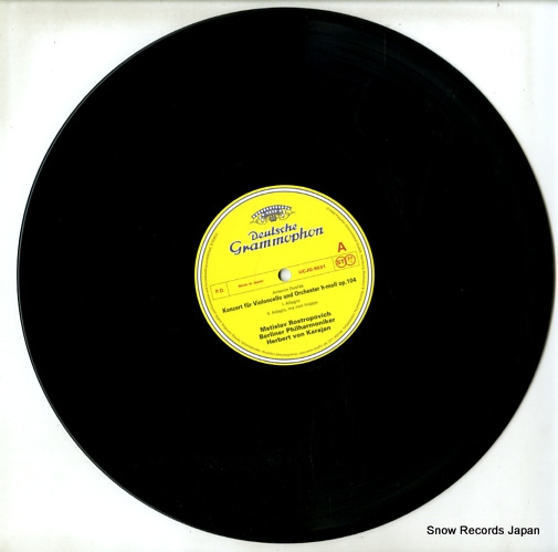 KARAJAN, HERBERT VON dvorak; cello concerto UCJG-9031