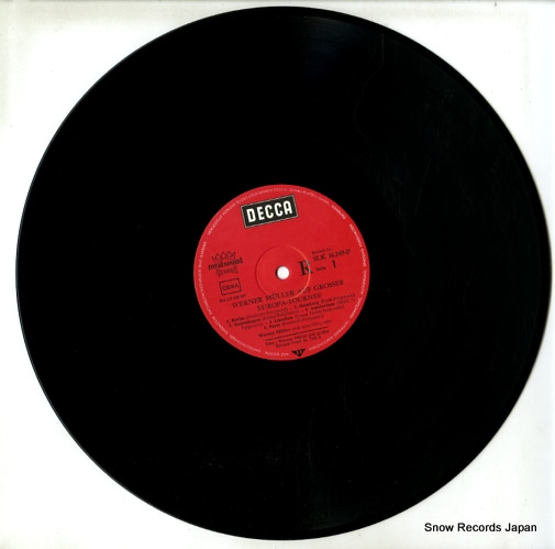 MULLER, WERNER auf grosser europa-tournee SLK16249-P