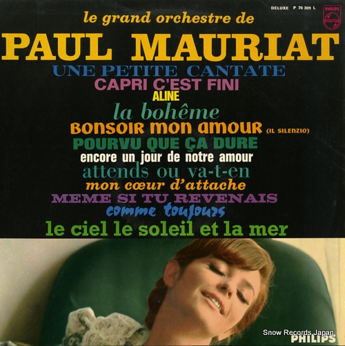 MAURIAT, PAUL le grand orchestre de paul mauriat P70309L