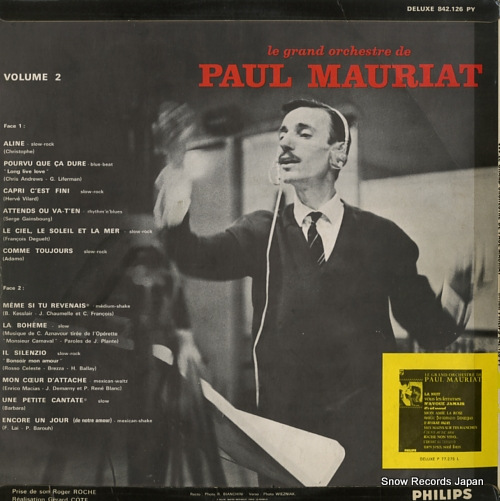 MAURIAT, PAUL le grand orchestre de paul mauriat 842126PY