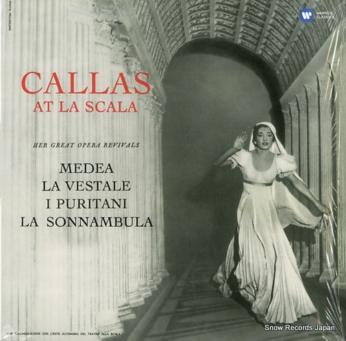 ޥꥢ饹 callas at la scala 0190295844448