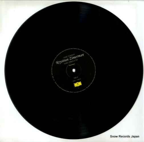 ZIMERMAN, KRYSTIAN schubert; piano sonatas d959 & d960 4798204