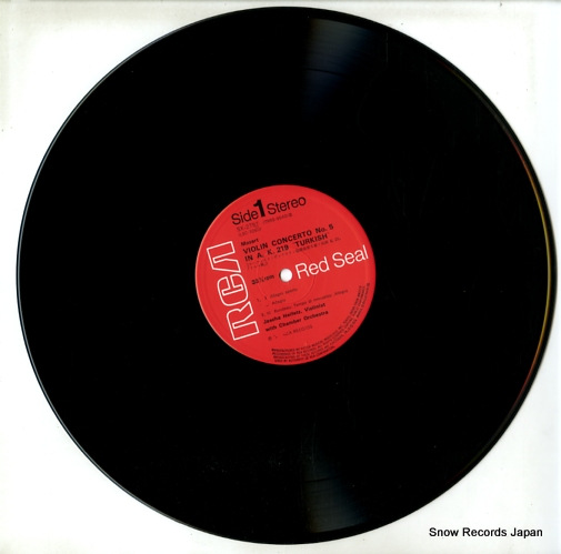 HEIFETZ, JASCHA mozart; violin concerto no.5