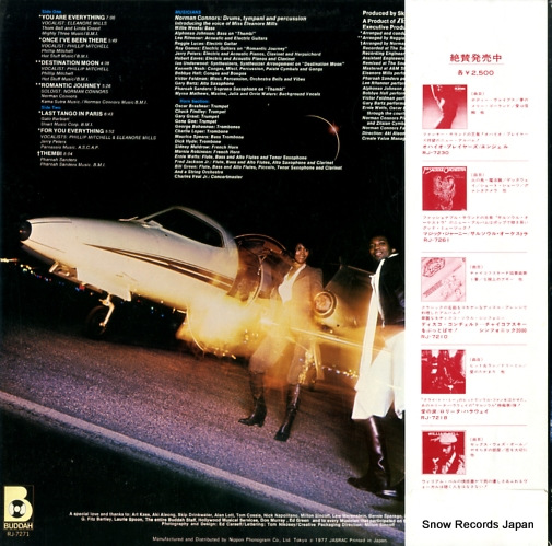 CONNORS, NORMAN romantic journey RJ-7271