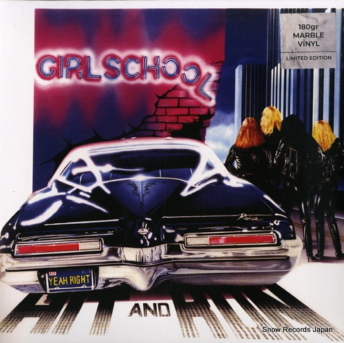 GIRLSCHOOL hit and run RDEG-LP-881