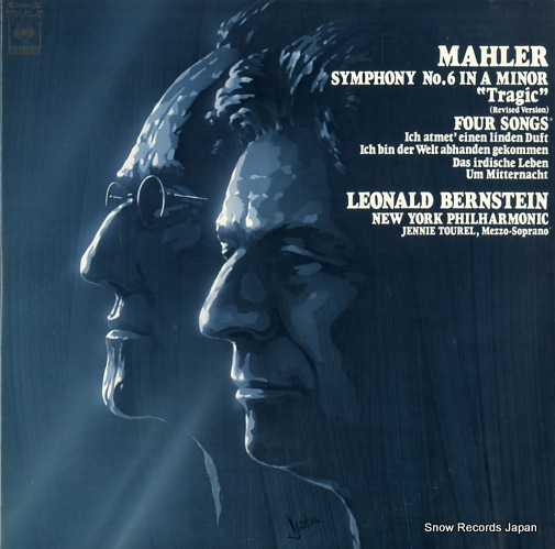 BERNSTEIN, LEONARD mahler; symphony no.6 