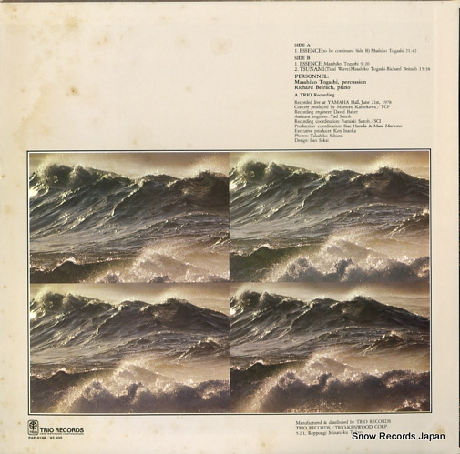 TOGASHI, MASAHIKO tidal wave PAP-9198