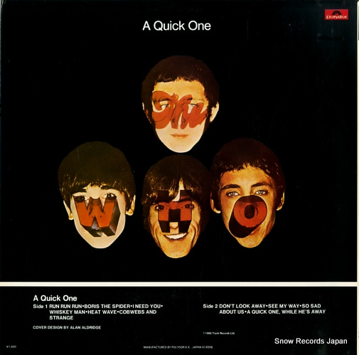 WHO, THE a quick one MPX4018